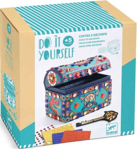 Djeco Zrób to sam - SZKATUŁKA Z KLUCZYKIEM