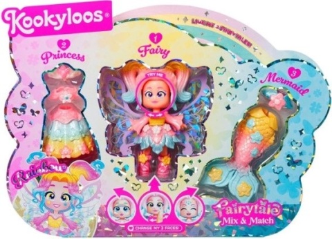 KOOKYLOOS Fairytale Mix Match Rainbow, figurka