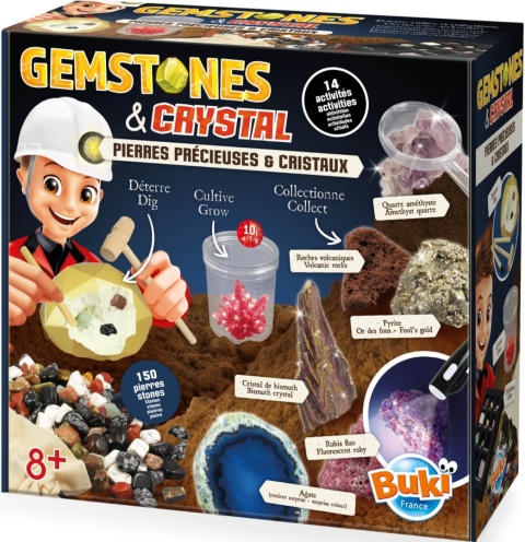 Kamienie i kryształy - 14 doświadczeń