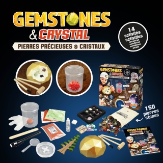 Kamienie i kryształy - 14 doświadczeń