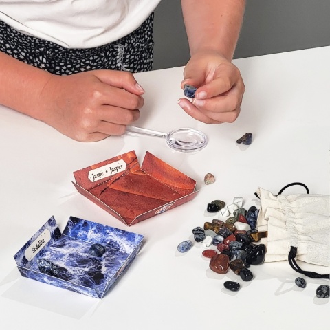 Kamienie i kryształy - 14 doświadczeń