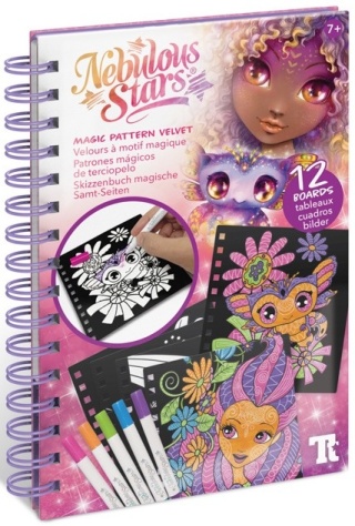 Kolorowanki dla dzieci aksamitne S Orelia Nebulous Stars