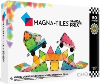 MAGNA-TILES® Klocki Magnetyczne Grand Prix 50el.