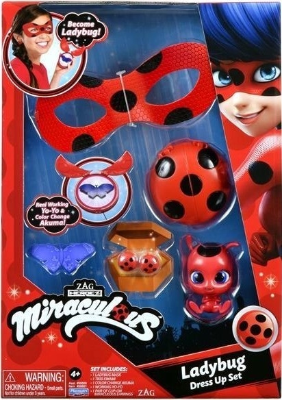 Miraculous: Biedronka i Czarny Kot: Zestaw do odgrywania ról Biedronka