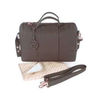 Pasito a Pasito London, Torba dla mamy, na wózek - Brązowa