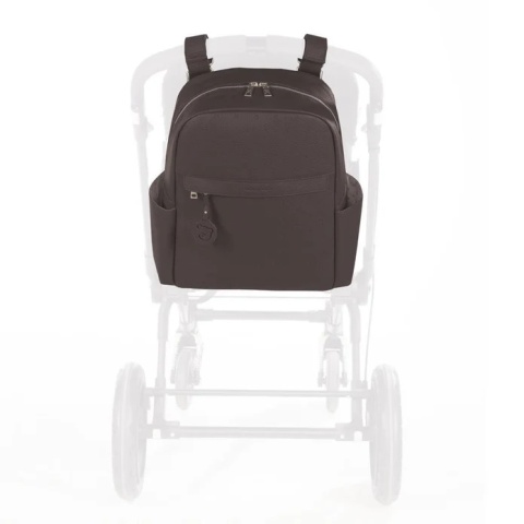 Pasito a Pasito London, plecak dla mamy, na wózek - brązowy