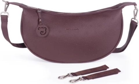 Pasito a Pasito London, torba na ramię dla mamy - Wiśnia