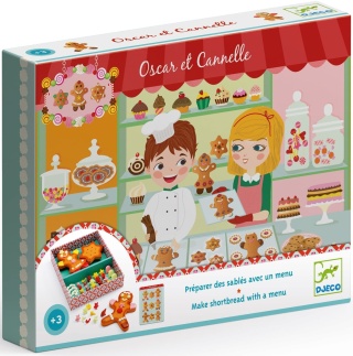 Dekorowanie ciasteczek Oscar i Cynamonki Djeco