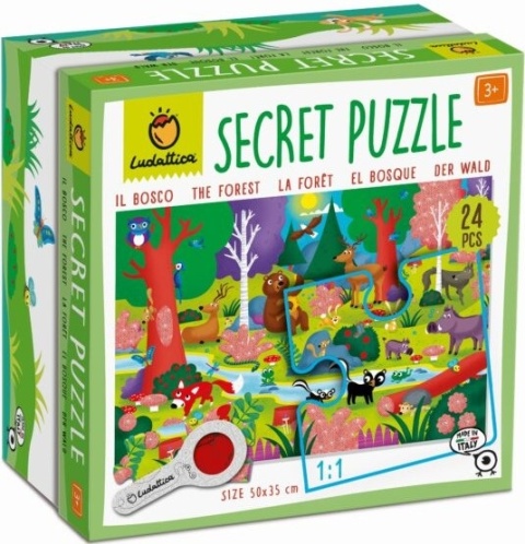 SECRET PUZZLE – puzzle z TAJEMNICĄ – LAS