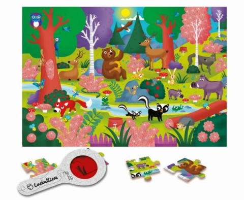 SECRET PUZZLE – puzzle z TAJEMNICĄ – LAS