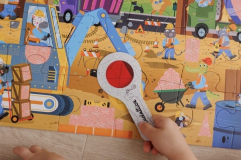 SECRET PUZZLE – puzzle z TAJEMNICĄ – PLAC BUDOWY