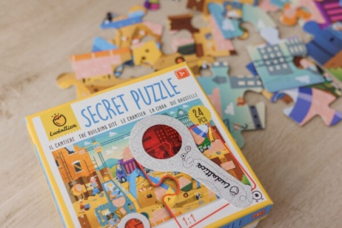 SECRET PUZZLE – puzzle z TAJEMNICĄ – PLAC BUDOWY