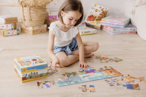 SECRET PUZZLE – puzzle z TAJEMNICĄ – PLAC BUDOWY