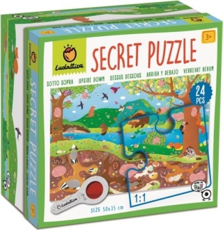 SECRET PUZZLE – puzzle z TAJEMNICĄ – POD ZIEMIĄ i W KRYJÓWKACH