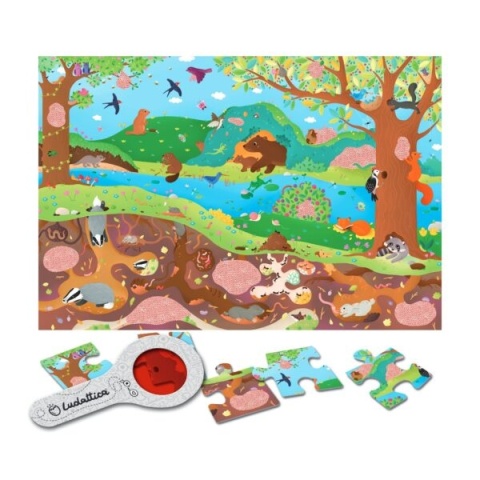 SECRET PUZZLE – puzzle z TAJEMNICĄ – POD ZIEMIĄ i W KRYJÓWKACH