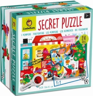SECRET PUZZLE – puzzle z TAJEMNICĄ – STRAŻACY w AKCJI