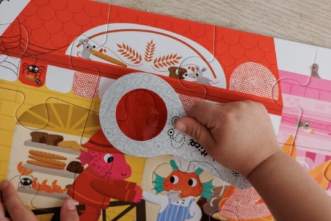 SECRET PUZZLE – puzzle z TAJEMNICĄ – STRAŻACY w AKCJI