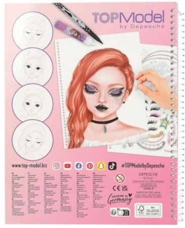 Szkicownik Make Up Top Model