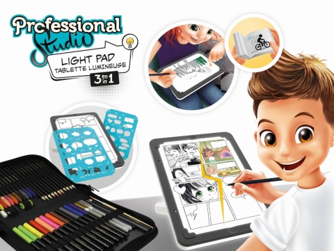 Tablet 3 w 1 z podświetleniem