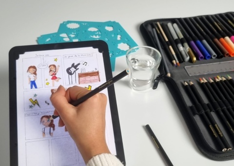 Tablet 3 w 1 z podświetleniem