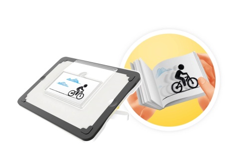 Tablet 3 w 1 z podświetleniem