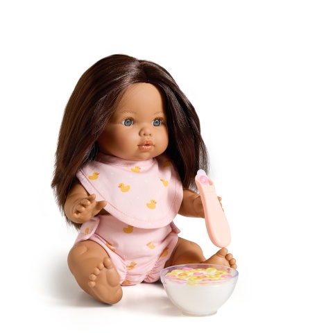 Tiny Harlow, Tiny Tummies Magiczna miseczka i łyżeczka, Płatki śniadaniowe