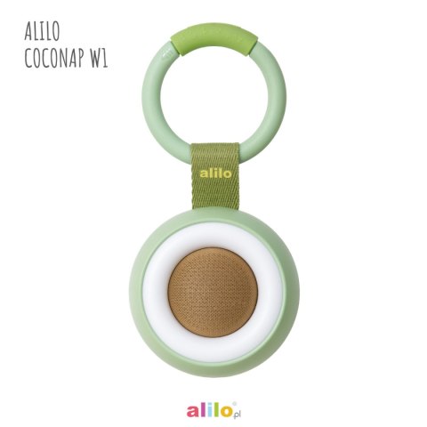 Alilo CocoNap W1 - odtwarzacz MP3 i lampka do karmienia - awokado