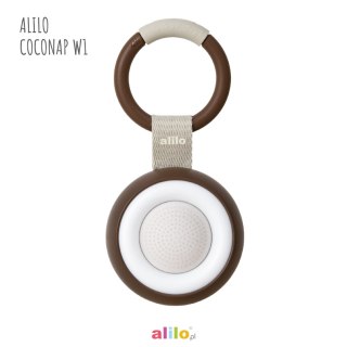 Alilo CocoNap W1 - odtwarzacz MP3 i lampka do karmienia - kokos