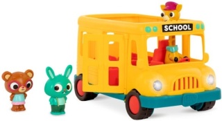 B.Toys Bonnie’s School Bus MUZYCZNY autobus szkolny z żyrafą i wesołymi pasażerami