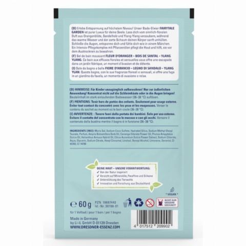 BAJKOWY OGRÓD - Eliksir do kąpieli 60g - DRESDNER ESSENZ
