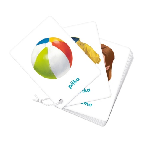 CzuCzu Karty obrazkowe na sznurku Pierwsze słowa