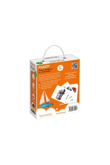 CzuCzu Karty obrazkowe na sznurku Pojazdy 1+