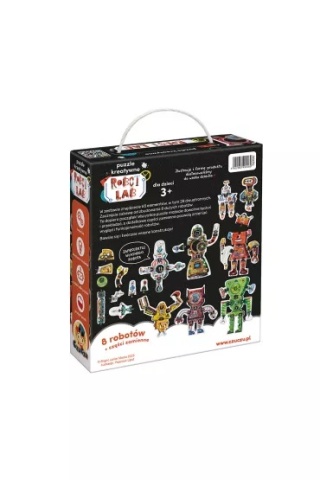 CzuCzu Puzzle kreatywne Robot Lab 3+