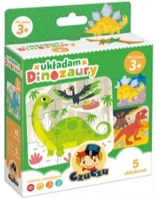 CzuCzu Układam Dinozaury 3+