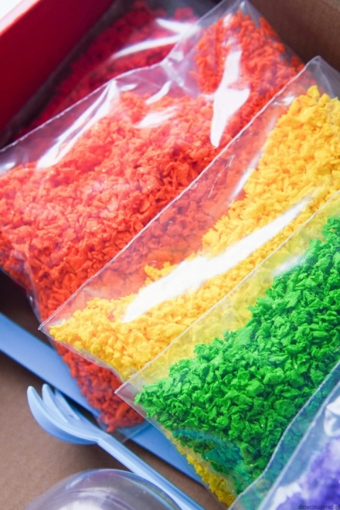 FLUFFI BOX Miękka pianka