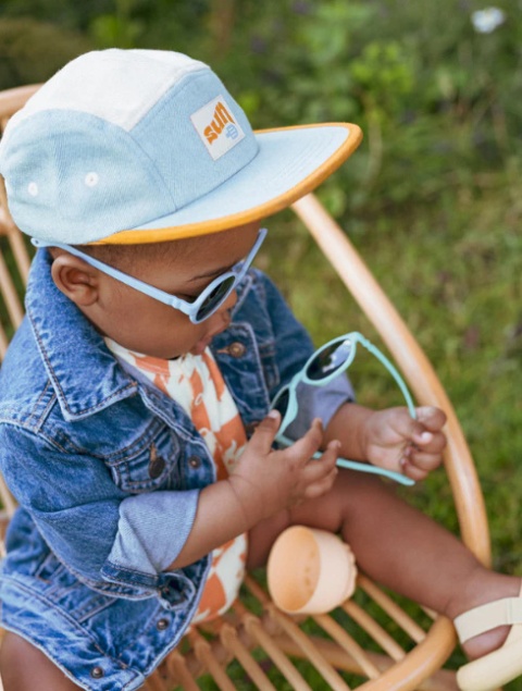 KIETLA Okulary przeciwsłoneczne RoZZ 2-4 Light Blue