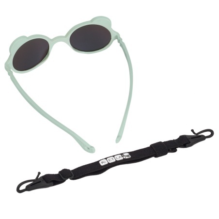 KIETLA okulary przeciwsłoneczne Ourson Almond Green 2-4 lata
