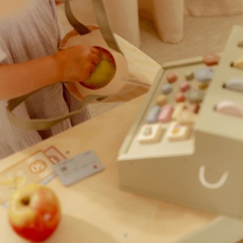 USZ. Little Dutch Drewniana kasa FSC