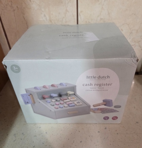 USZ. Little Dutch Drewniana kasa FSC