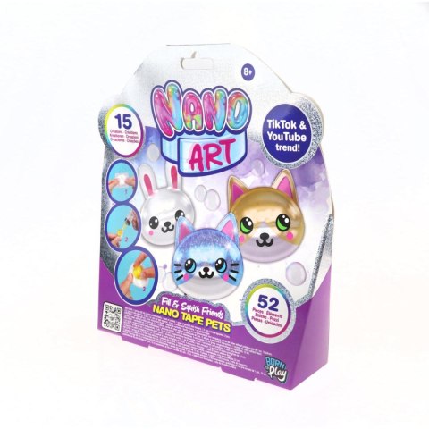 NANO ART Fill And Squish Friends, zestaw kreatywny