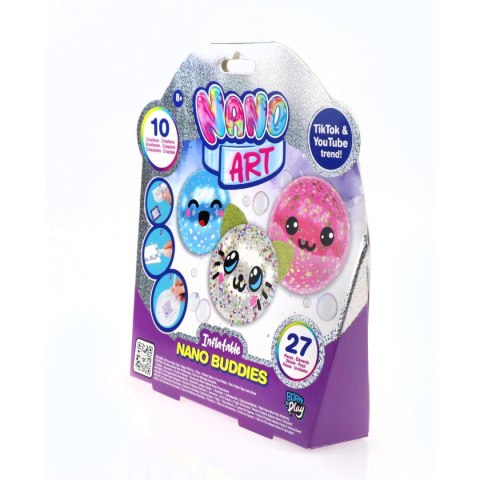 NANO ART Inflatable Nano Buddies, zestaw kreatywny