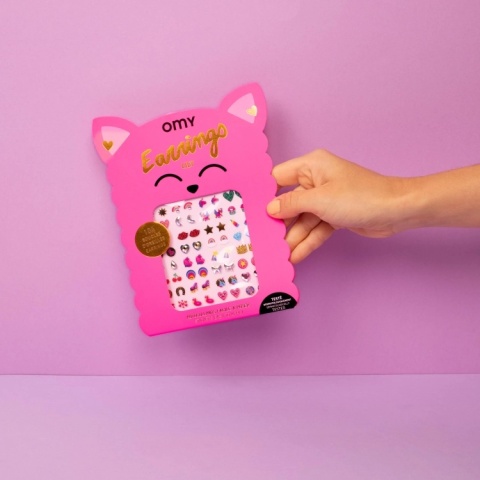 OMY KOLCZYKI DLA DZIECI 104 szt. - LILY