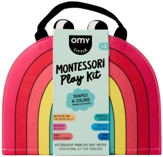 OMY MONTESSORI MIĘKKA KSIĄŻKA AKTYWIZUJĄCA - KSZTAŁTY I KOLORY