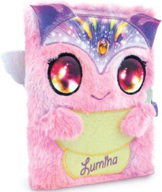 Pluszowy pamiętnik z kłódką Lumina Nebulous Stars