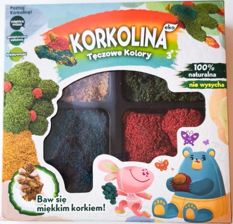 KORKOLINA MASA SENSORYCZNA Z KORKA EKOLOGICZNA