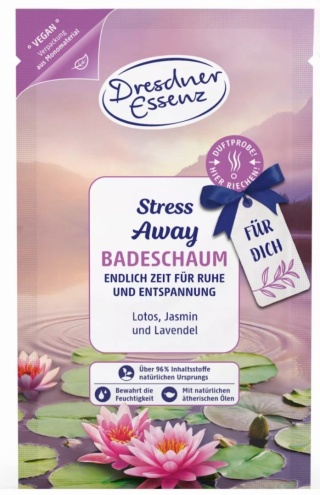 STRESS AWAY - pianka do kąpieli 60g - DRESDNER ESSENZ