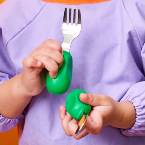 SZTUĆCE DLA DZIECI NANA'S MANNERS ETAP 2, 1-3 LAT