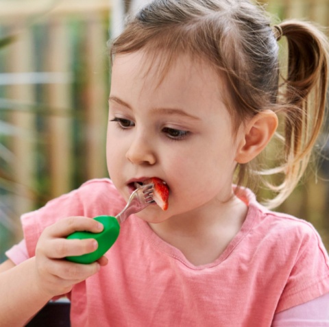 SZTUĆCE DLA DZIECI NANA'S MANNERS ETAP 2, 1-3 LAT