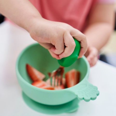 SZTUĆCE DLA DZIECI NANA'S MANNERS ETAP 2, 1-3 LAT