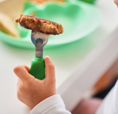 SZTUĆCE DLA DZIECI NANA'S MANNERS ETAP 2, 1-3 LAT